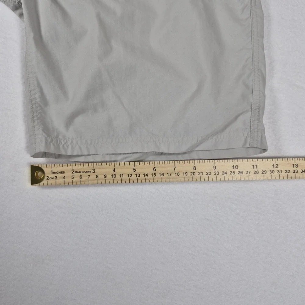 Simms Fishing Shorts Mens Size L Nylon Breathable Hiking Outdoors Flawed